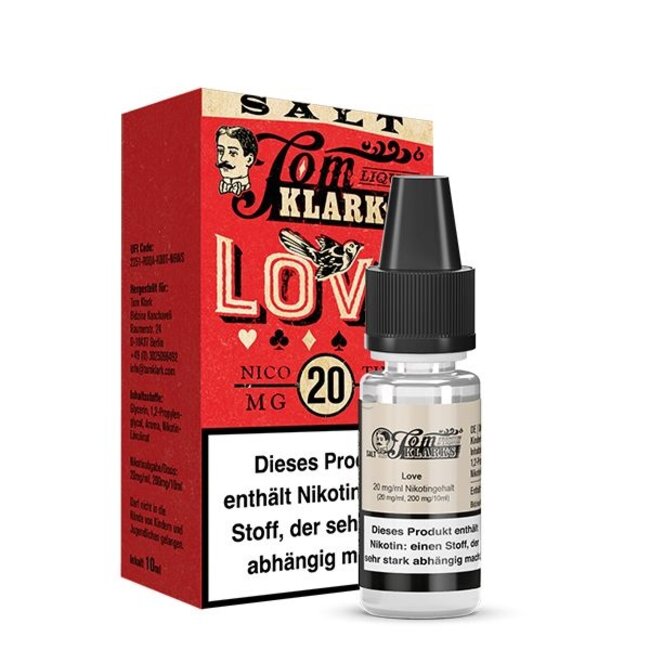 TOM KLARK`S TOM KLARK'S LOVE NIKOTINSALZ LIQUID 10ML