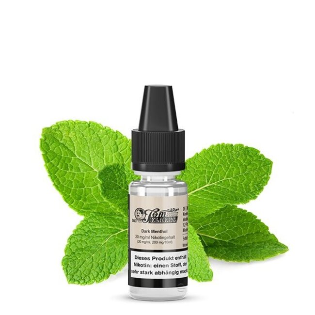 TOM KLARK`S TOM KLARK'S DARK MENTHOL NIKOTINSALZ LIQUID 10ML