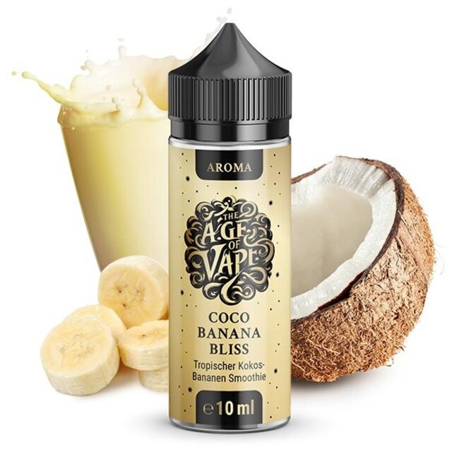 The Age of Vape THE AGE OF VAPE COCO BANANA BLISS AROMA 10ML