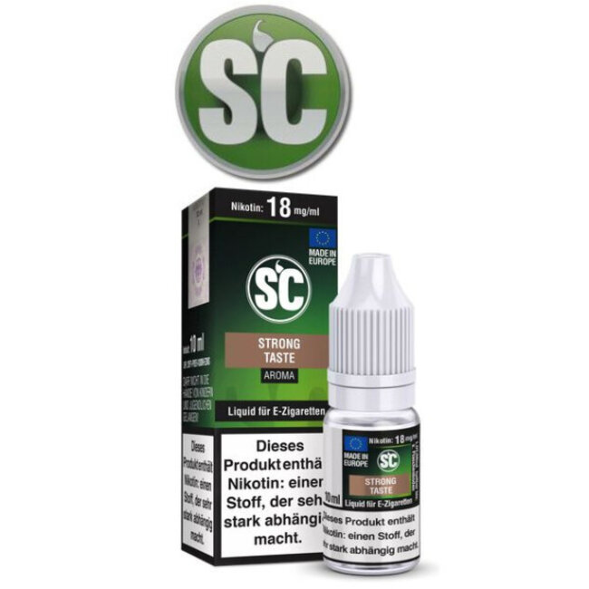 SILVER CONCEPT SC-Strong Taste   Tabak E-Zigaretten Liquid 10ml