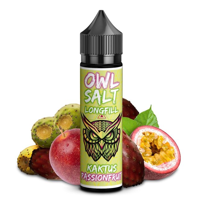 OWL Kaktus Passionfruit Overdosed - OWL Salt Longfill 10ml Aroma