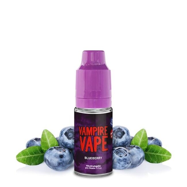 Vampire Vape VAMPIRE VAPE BLUEBERRY LIQUID 10ML