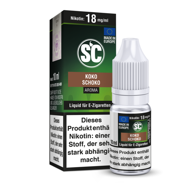 SILVER CONCEPT Kokos Schokolade E-Zigaretten Liquid von SC