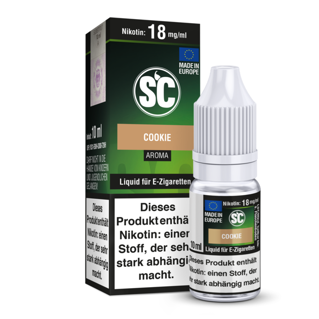 SILVER CONCEPT Cookie E-Zigaretten Liquid von SC