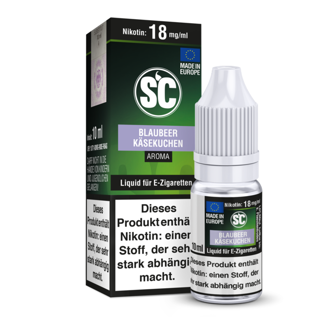 SILVER CONCEPT SC Liquid Blaubeer Käsekuchen für e-Zigaretten