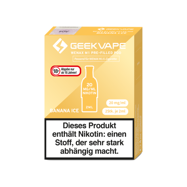 GeekVape Wenax M1 Prefilled Pod WENAX M1: PreFilled Pods