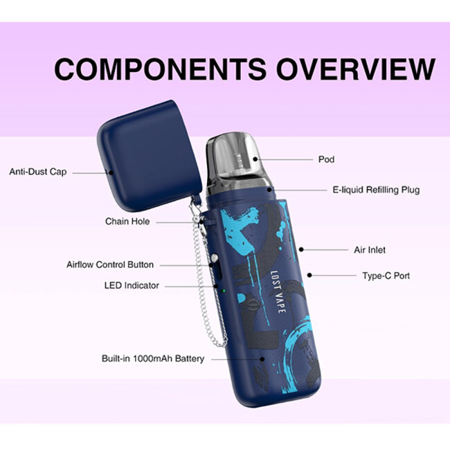 Lost Vape E Zigarette Pod Kit