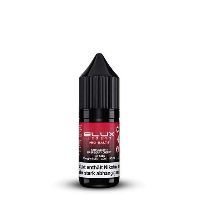 Elux STRAWBERRY RASPBERRY CHERRY- ELUX  LEGEND Nikotinsalz E-Liquid 10ml