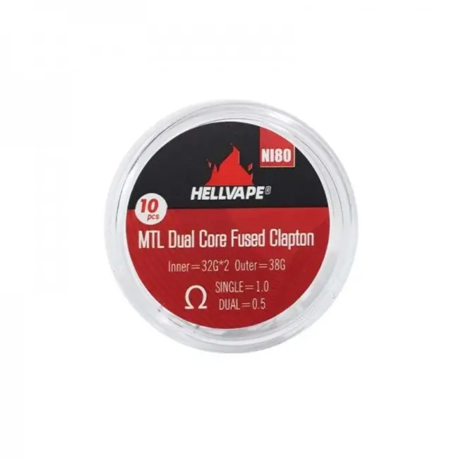 Hellvape DUAL CORE FUSED CLAPTON - HELLVAPE