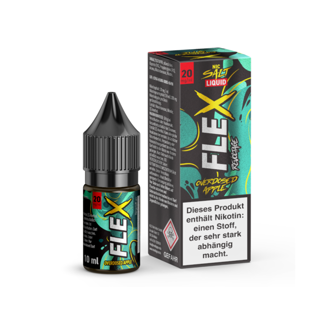 Revoltage Revoltage Flex Overdosed Nikotinsalz - Apple 10ml