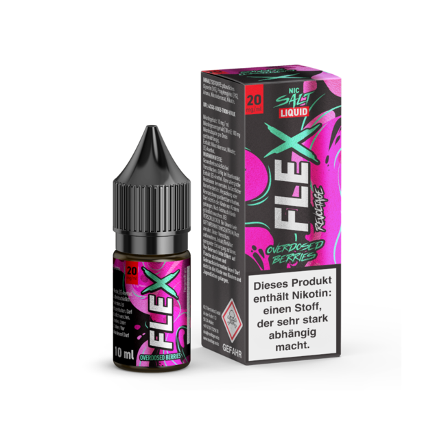 Revoltage Revoltage Flex Overdosed Nikotinsalz - Berries 10ml