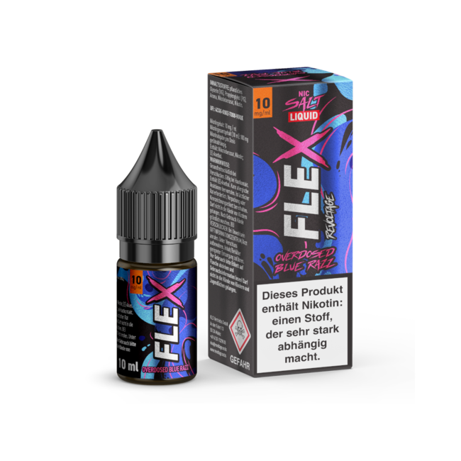 Revoltage Revoltage Flex Overdosed Nikotinsalz - Blue Razz 10ml