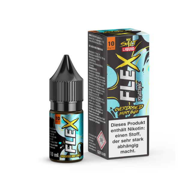 Revoltage Revoltage Flex Overdosed Nikotinsalz - Mint Gum 10ml