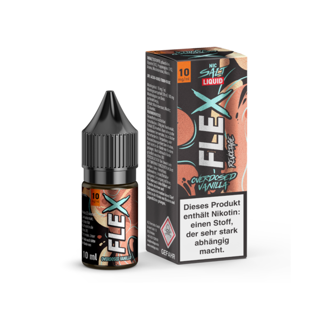 Revoltage Revoltage Flex Overdosed Nikotinsalz - Vanilla 10ml