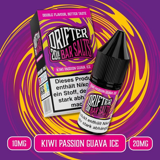 Drifter Bar Salts Drifter - Bar Salts -  Nikotinsalz - 10ml E-Liquid 20mg/ml