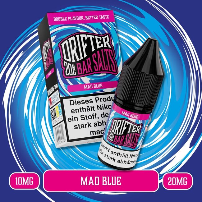 Drifter Bar Salts Drifter - Bar Salts -  Nikotinsalz - 10ml E-Liquid 20mg/ml