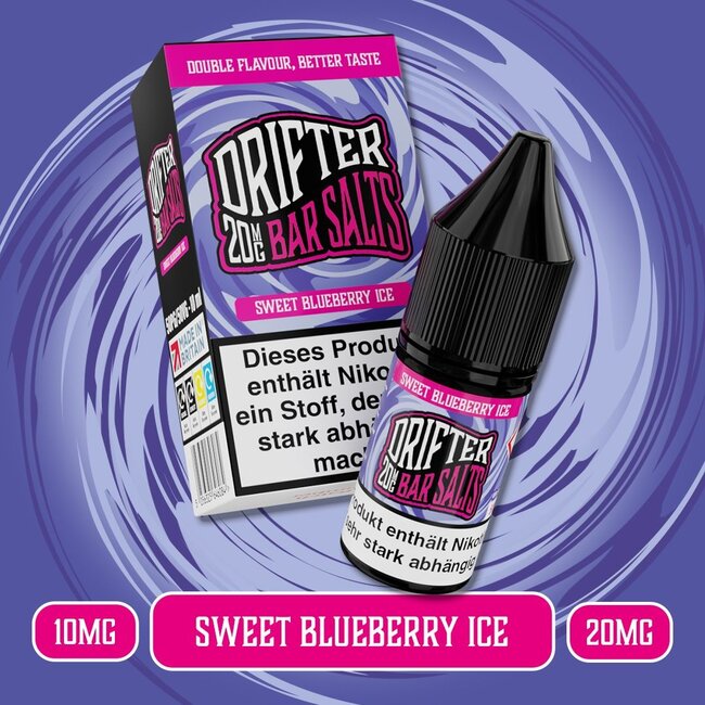 Drifter Bar Salts Drifter - Bar Salts -  Nikotinsalz - 10ml E-Liquid 20mg/ml