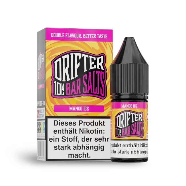 Drifter Bar Salts Drifter - Bar Salts -  Nikotinsalz - 10ml E-Liquid 10mg/ml
