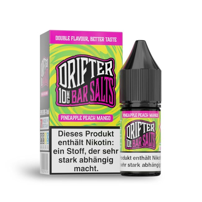 Drifter Bar Salts Drifter - Bar Salts -  Nikotinsalz - 10ml E-Liquid 10mg/ml