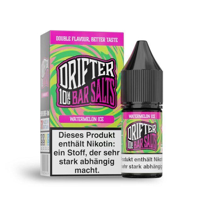 Drifter Bar Salts Drifter - Bar Salts -  Nikotinsalz - 10ml E-Liquid 10mg/ml