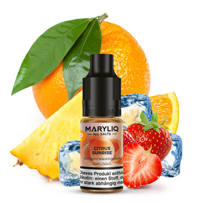 MARYLIQ LOST MARY MARYLIQ Citrus Sunrise Nikotinsalz Liquid 10ml