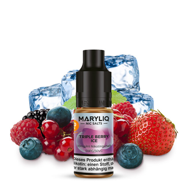 MARYLIQ LOST MARY MARYLIQ Triple Berry Ice Nikotinsalz Liquid 10 ml