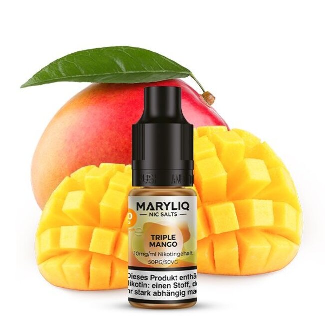 MARYLIQ LOST MARY MARYLIQ  TRIPLE MANGO Nikotinsalz Liquid 10ml - 10mg & 20mg