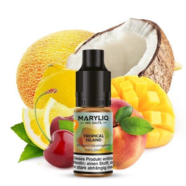 MARYLIQ LOST MARY MARYLIQ  TROPICAL ISLAND Nikotinsalz Liquid 10ml - 10mg & 20mg
