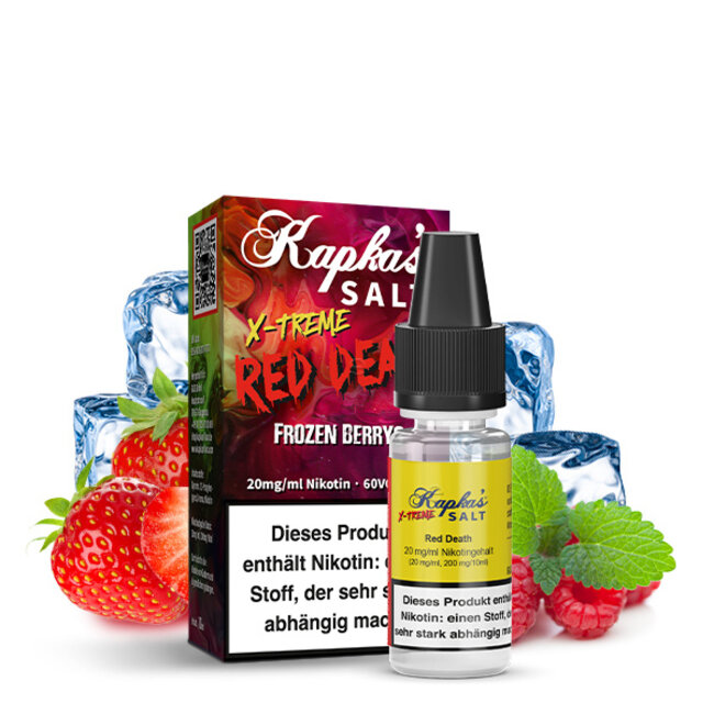 KAPKA'S FLAVA Kapka's- Xtreme -Red Death Nikotinsalz Liquid 10ml