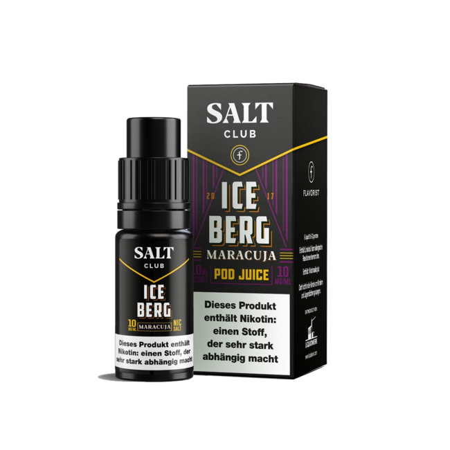 Flavorist Salt Club - Flavorist Iceberg -Maracuja- Nikotinsalz Liquid 10ml