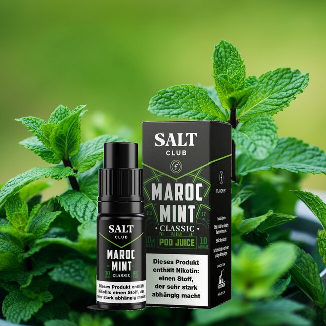 Flavorist Salt Club - Flavorist Maroc Mint - Nikotinsalz Liquid 10ml