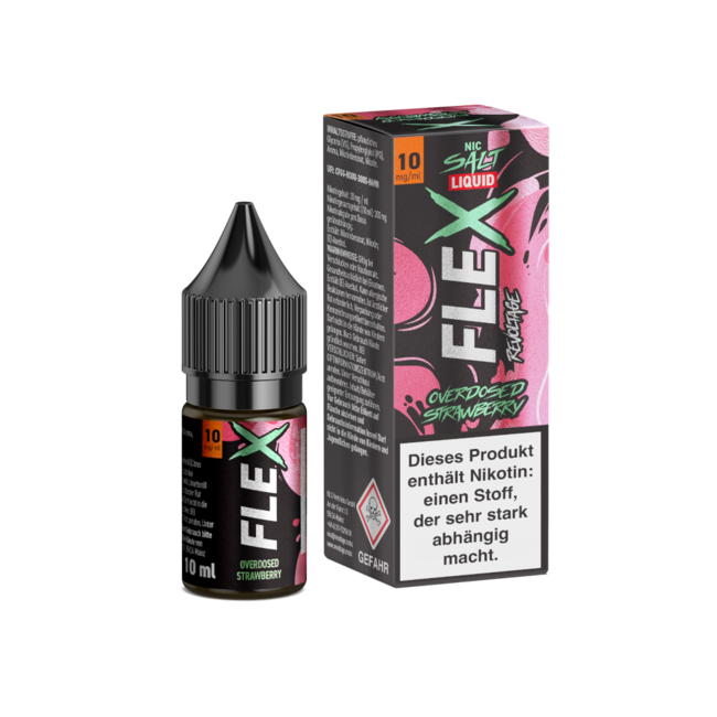 Revoltage Revoltage Flex Overdosed Nikotinsalz - Strawberry 10ml