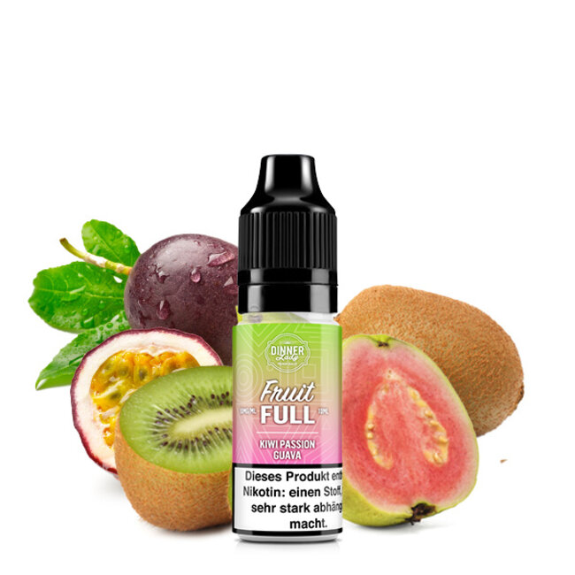 DINNER LADY Dinner Lady Nikotinsalz Fruit Full - Kiwi Passion Guava 10ml