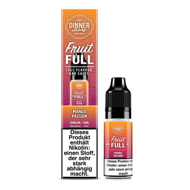DINNER LADY Dinner Lady Nikotinsalz Fruit Full - Mango Passion 10ml