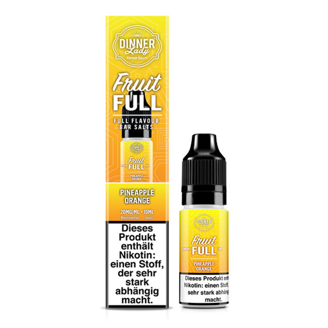 DINNER LADY Dinner Lady Nikotinsalz Fruit Full - Pineapple Orange 10ml