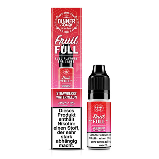 DINNER LADY Dinner Lady Nikotinsalz Fruit Full - Watermelon Ice 10ml