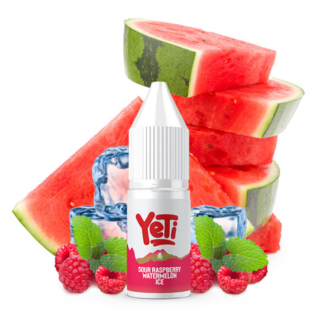YETI YETI SUMMIT SOUR RASPBERRY WATERMELON ICE NIKOTINSALZ LIQUID 10 ML