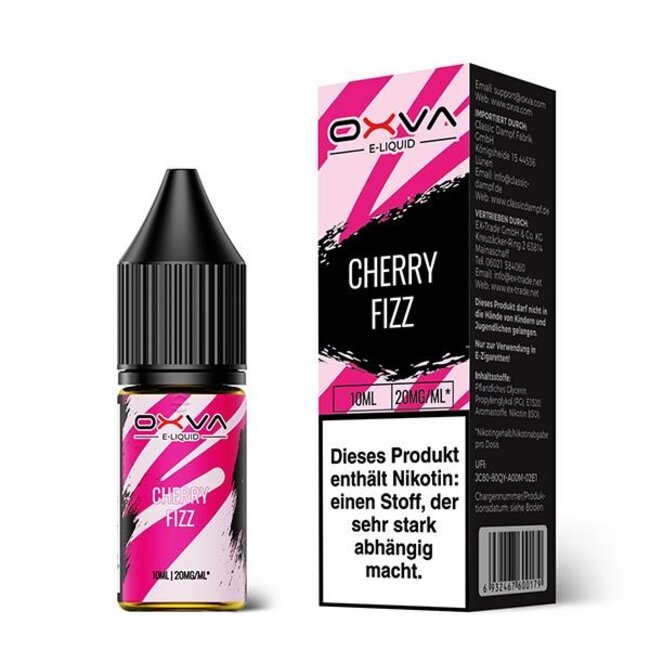 Oxva OXVA Cherry Fizz Nikotinsalz Liquid 10ml – 10mg / 20mg