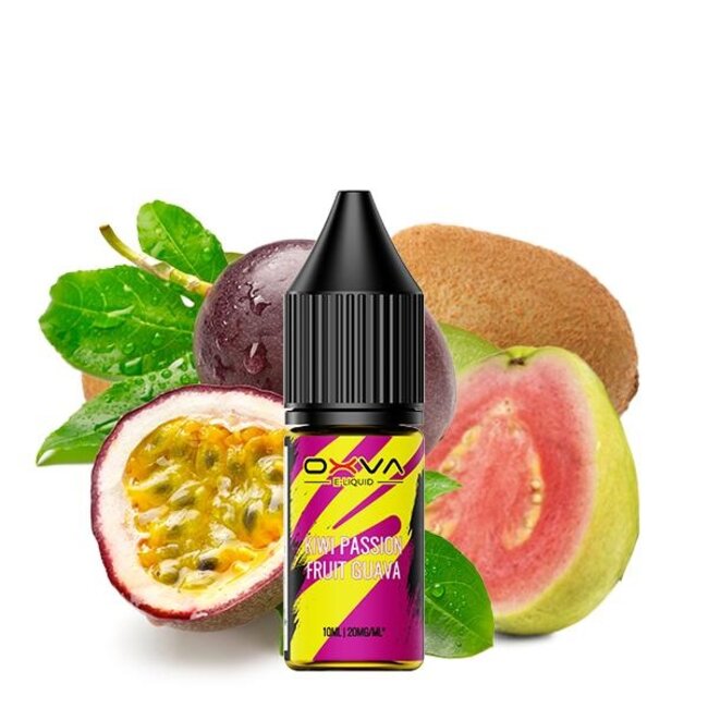 Oxva OXVA Kiwi Passion Fruit Guava Nikotinsalz Liquid 10ml – 10mg / 20mg