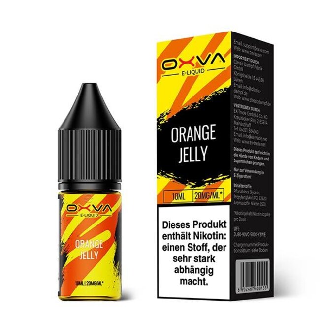 Oxva OXVA Orange Jelly Nikotinsalz Liquid 10ml – 10mg / 20mg