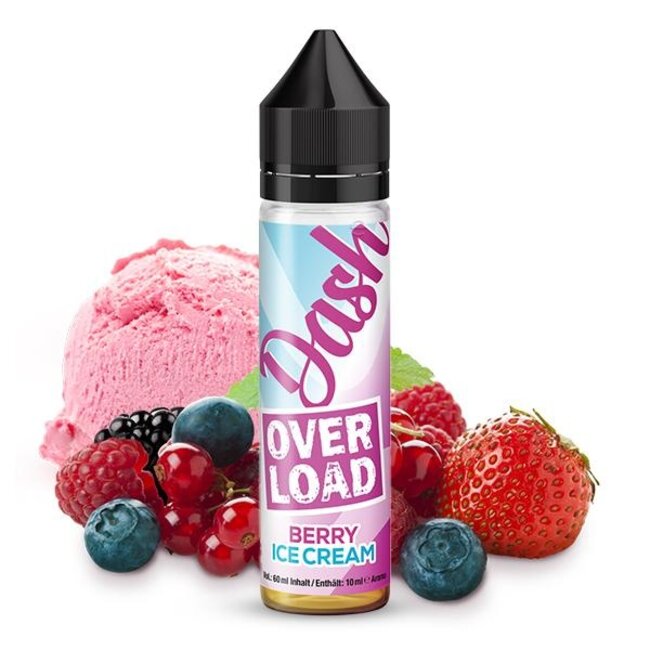 DASH LIQUIDS DASH Overload Aroma 10ml - Berry Ice Cream
