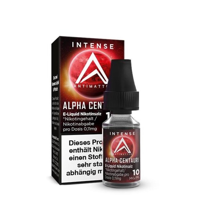 ANTIMATTER ANTIMATTER INTENSE -Nikotinsalz Liquids 10 ml