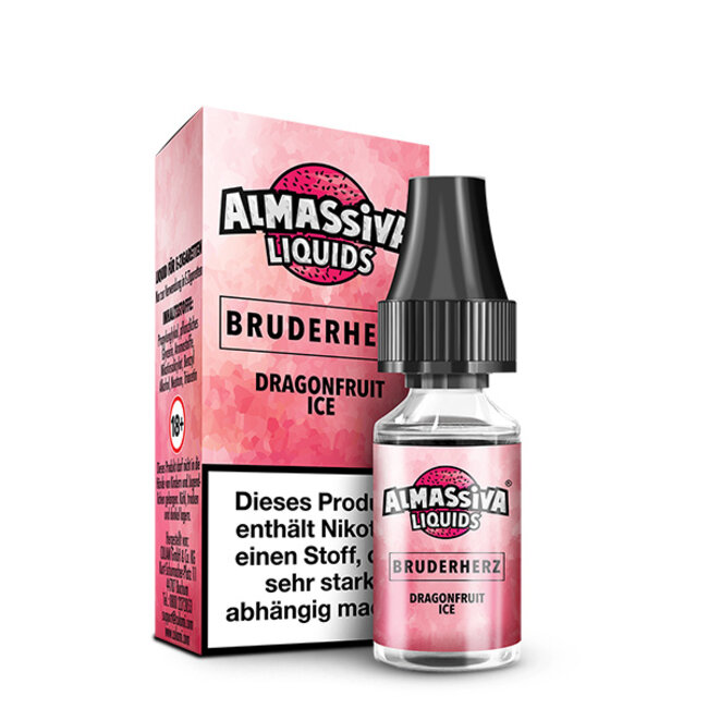 Al Massiva AL MASSIVA Bruderherz Nikotinsalz Liquid 10ml – Exotischer Drachenfruchtgenuss mit Ice-Note