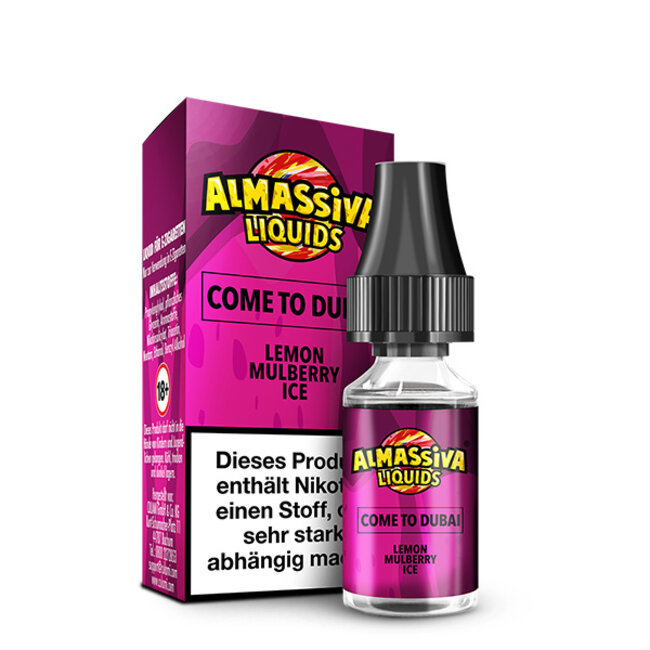 Al Massiva AL MASSIVA Come to Dubai Nikotinsalz Liquid 10ml – Orientalischer Genuss mit exotischer Frische