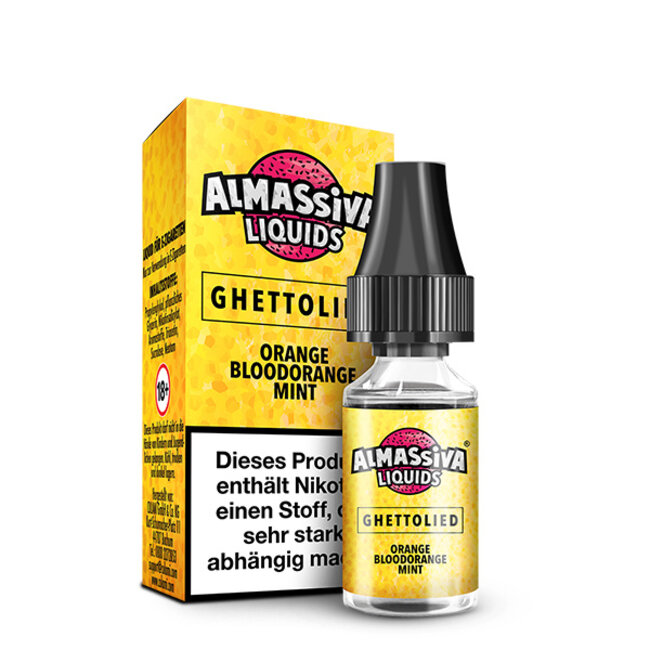 Al Massiva AL MASSIVA Ghettolied Nikotinsalz Liquid 10ml – Fruchtige Power mit einem Hauch Frische