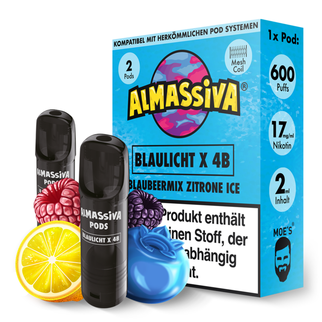 Al Massiva Al Massiva Prefilled Pods 17mg - Alle Sorten