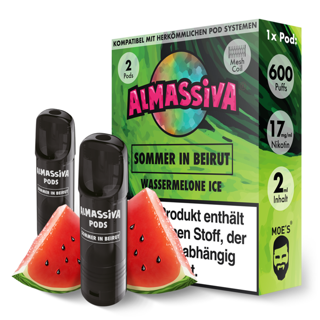 Al Massiva Al Massiva Prefilled Pods 17mg - Alle Sorten