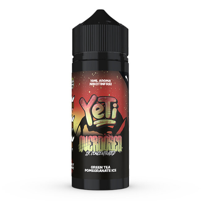 YETI YETI Green Tea Pomegranate Ice Aroma 10ml - Fruchtig-frisches Geschmackserlebnis