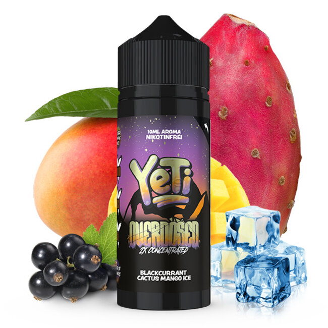YETI  YETI Mango Blackcurrant Cactus Mango Ice Aroma 10ml
