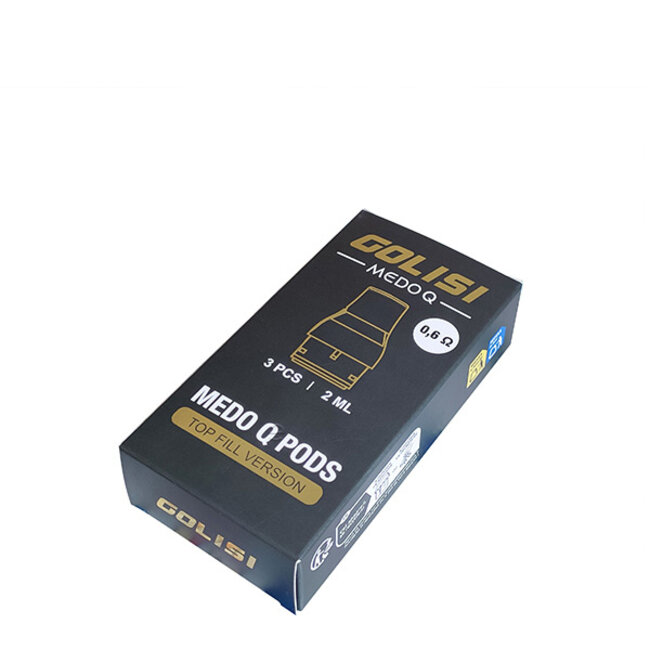 GOLISI Golisi Medo Q Pod Tank Verdampfer – Komfortables Top-Fill-System für grenzenlosen Genuss
